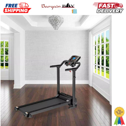 Treadmill Foldable Smart Running Motorized Electric Machine Home Fitness.1.5Hp