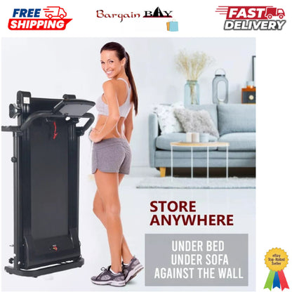 Treadmill Foldable Smart Running Motorized Electric Machine Home Fitness.1.5Hp