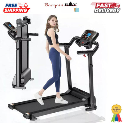 Treadmill Foldable Smart Running Motorized Electric Machine Home Fitness.1.5Hp