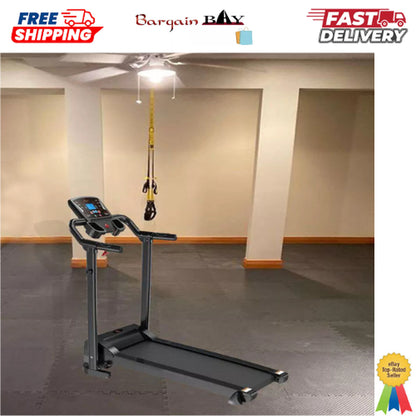 Treadmill Foldable Smart Running Motorized Electric Machine Home Fitness.1.5Hp